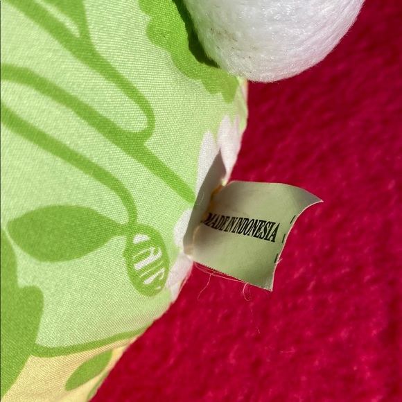 Lilly Pulitzer? Green and White Floral Plush Bunny - Picture 3 of 4